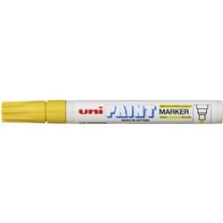 PEN UNI PAINT MARKER MED YELLOW