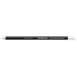 STAEDTLER GLASOCHROM PENCIL Lumocolour Perm White bx12