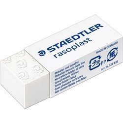 STAEDTLER RASOPLAST ERASERS Medium 43x19x13mm For Pencils