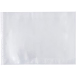 DELUXE A3 SHEET PROTECTORS LANDSCAPE BX100 HEAVY WEIGHT