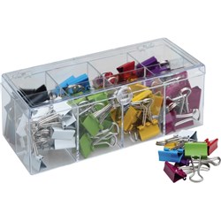 CELCO FOLD-BACK CLIPS 19mm Coloured Tub96 PK96