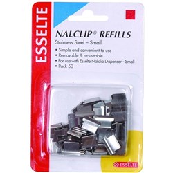 NALCLIP REFILL SMALL PK50