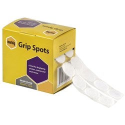 MARBIG GRIP FASTENERS HOOK & LOOP 22MM X 1.8M SPOTS PK62