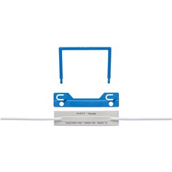 AVERY ADHESIVE TUBECLIP BLUE PK100