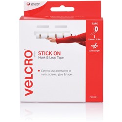 VELCRO HOOK & LOOP STRIP 19X1.8M