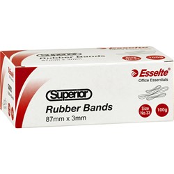 RUBBER BANDS 33 100GM 3.0X87MM