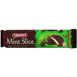 ARNOTTS MINT SLICE 200G BISCUITS