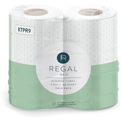 PREMIER KITCHEN TOWEL 2PLY TWIN PK 2PK