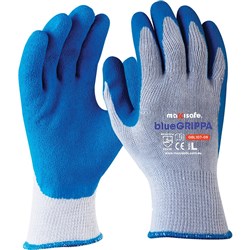 MAXISAFE SYNTHETIC COAT GLOVES Blue Grippa Glove - 2XL