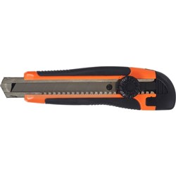 MARBIG HEAVY DUTY CUTTER KNIFE WITH WHEEL Fluoro Orange