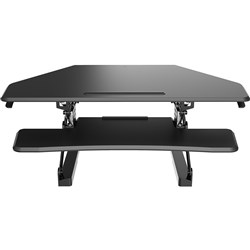 ARISE CORNER DESKALATOR Black