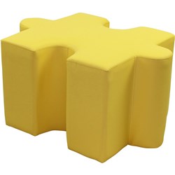 PUZZLE OTTOMAN Yellow