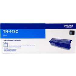 BROTHER TONER CARTRIDGE TN-443C High Yield Cyan