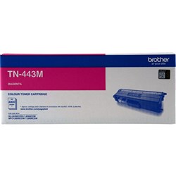 BROTHER TONER CARTRIDGE TN-443M High Yield Magenta
