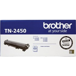 BROTHER TN2450 TONER CARTRIDGE HIGH YIELD 3000PGS