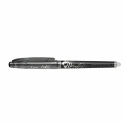 PILOT FRIXION BALL PEN BLACK GEL INK 0.5MM EXTRA FINE BX12
