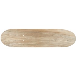 ZART SKATEBOARD DECK BLANK Brown