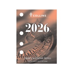 CALENDAR REFILL SIDE OPENING ****2025**** DCRS