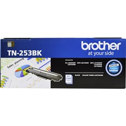 BROTHER TN-253BK BLACK TONER Cartridge Standard Yield 2,500 Pages