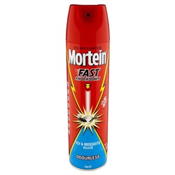 MORTEIN ODOURLESS FLY & MOSQUITO SPRAY 350GM