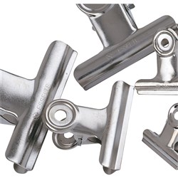 ESSELTE LETTER CLIPS BULLDOG 75mm (0026044)