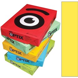 OPTIX PAPER A4 80GSM SUNI YELLOW REAM