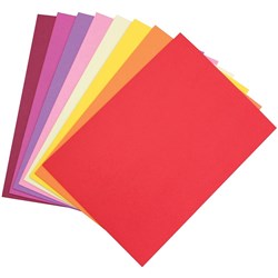COLOURFUL CARDBOARD ASSORTED A3 ASSORTED PK25