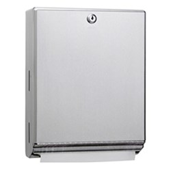 PAPER TOWEL DISPENSER WALL MOUNT TAKES 02222 23X37 PAPER TOWELS