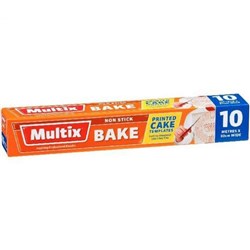 MULTIX BAKING PAPER 10MTRS BAKE PAPER