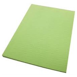 PAD A4 EXECUTIVE RULED BOND GREEN