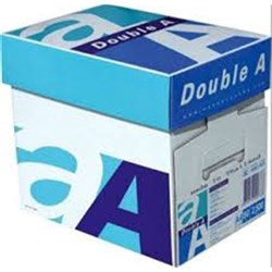 DOUBLE A WHITE A4 COPY PAPER 80GSM REAM (MIN BUY 5XREAMS)