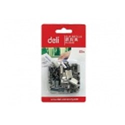 MEDIUM NAL CLIP REFILLS CHROME (PACK 50)