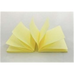 RAZORLINE POP-UP "Z" NOTES YELLOW 76x76 PACK 6