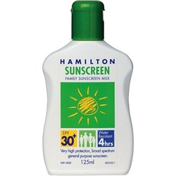 Sunscreen Hamilton 30+ 100ml Lotion